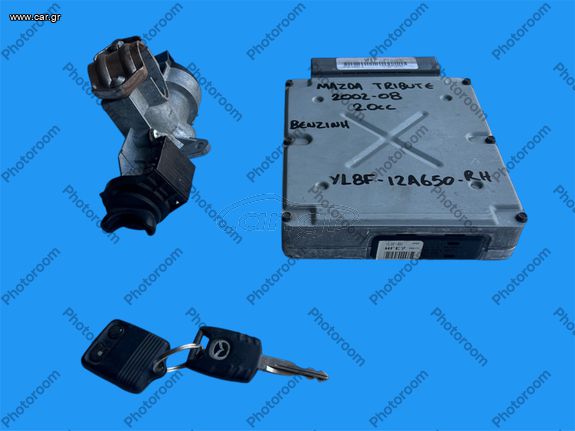 MAZDA TRIBUTE 2002-2008 ΜΕΤΑΧΕΙΡΙΣΜΕΝΑ ΑΝΤΑΛΛΑΚΤΙΚΑ ( Σετ εγκεφάλου κινητήρα immobilizer με κωδικό YF20-18881-G , YL8F-12A650-RH κατάλληλο για 2.0cc βενζίνη αυτοκίνητα γνήσιο μεταχειρισμένο)