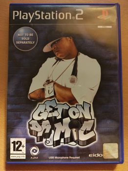 PS2 Get on Da mic μαζί με το μικρόφωνο του (άριστο και πλήρες)