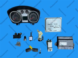 FORD FOCUS 2008-2011 ΜΕΤΑΧΕΙΡΙΣΜΕΝΑ ΑΝΤΑΛΛΑΚΤΙΚΑ ( Σετ εγκεφάλου κινητήρα immobilizer με κωδικό 7M51-12A650-AFD ( SIM28 2GMD ) κατάλληλο για 1.6cc με κινητήρες βενζίνης τύπου SHDA αυτοκίνητα )