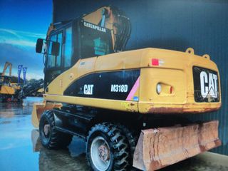 Εκσκαφέας Με Λάστιχα CAT 2007 M318D-thumb-1