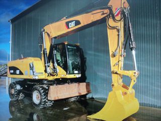 Εκσκαφέας Με Λάστιχα CAT 2007 M318D-thumb-2