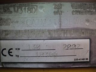 Εκσκαφέας Με Λάστιχα CAT 2007 M318D-thumb-6