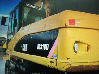 Εκσκαφέας Με Λάστιχα CAT 2007 M318D-thumb-11