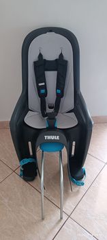 Thule Ride Along Οπίσθιο Παιδικό Κάθισμα Σκελετού Ποδηλάτου Μαύρο