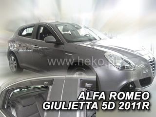 Ανεμοθραύστες Heko Alfa Romeo Giulietta 2010-2020 Μπροστά & Πίσω Δωρεάν Αποστολή