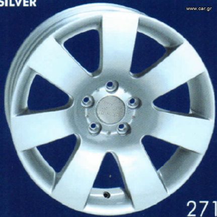 ΖΑΝΤΕΣ 18'' ΓΙΑ BMW AFTERMARKET WHEELS 8X18 5X120 ET20 SILVER ΚΩΔΙΚΟΣ : 271