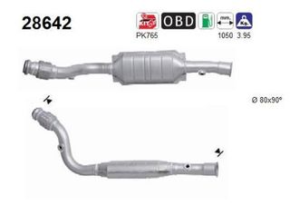 ΚΑΤΑΛΥΤΗΣ CITROEN JUMPY / EVASION 2.0cc 2000-2006    KARALOIZOS exhaust