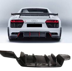 ΠΙΣΩ ΣΠΟΙΛΕΡ Audi R8 Coupe & Spyder Carbon Fiber Rear Diffuser