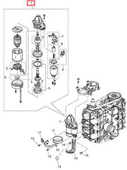 ΜΙΖΑ ΓΙΑ TOHATSU MFS50A  | 3KY-76010-0