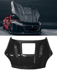 ΚΑΠΟ ΕΜΠΡΟΣ Jaguar F-Type Coupe Carbon & Forged Carbon Hood 2013-2017