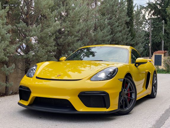 Car.gr - Porsche Cayman '21 718 GT4 - CLUBSPORT - PDK - RACING YELLOW