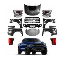 Body Kit Για Ford Ranger (T6/T7/T8) 2012-2022 Μετατροπή Σε F150 Facelift eautoshop gr