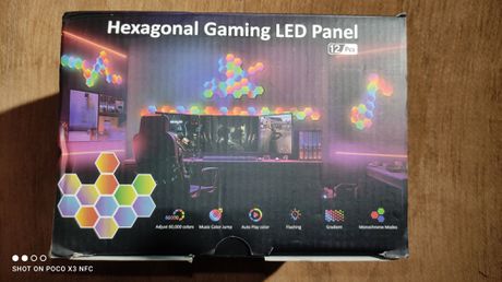 LED RGB-W PANEL Εξάγωνο