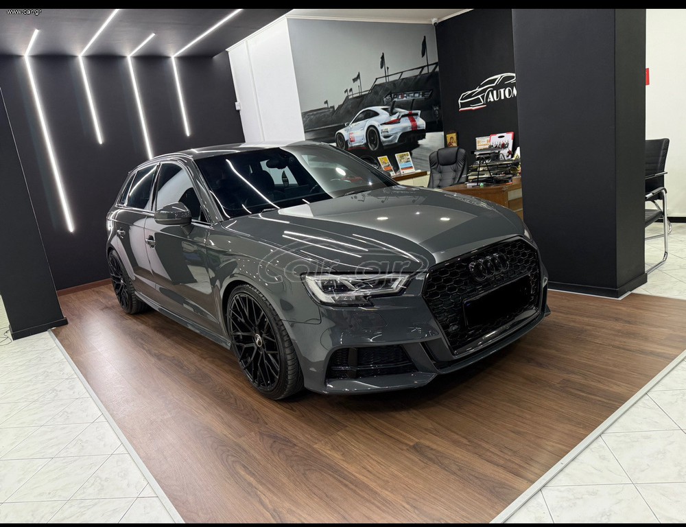 Audi A3 2017 A3 SPORTBACK /S LINE /S-TRONIC/ΕΛΛΗΝΙΚΟ