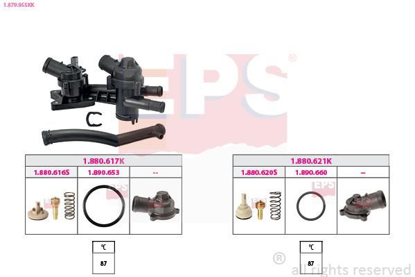 ΘΕΡΜ/ΤΗΣ ΜΕ ΚΑΒΟΥΚΙ ΚΙΤ AUDI A3 (8P1) 1.6 FSI <07