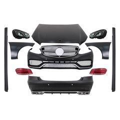 Body Kit Για Mercedes-Benz E-Class W212 09-13 Full Upgrade To13-16 Facelift Amg Look Με Προφυλακτήρες, Μαρσπιέ, Μάσκα, Μπούκες, Φτερά, Καπό, Φανάρια eautoshop gr