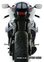 ΕΞΑΤΜΙΣΗ ΟΛΟΣΩΜΗ EVOLUTION(TITANIO ΛΑΙΜΟΙ) HEXAGONAL KONTO TEΛΙΚΟ TITANIUM/CARBON END 4-2-1 SUZUKI GSXR 600 06-07