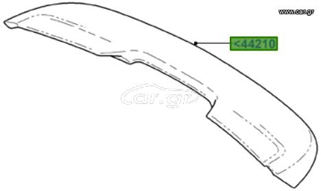 ΠΙΣΩ ΑΕΡΟΤΟΜΗ FORD FIESTA 2001-2012