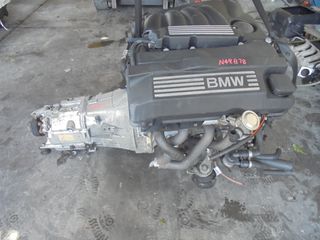 BMW E46 1,8 VALVETRONIC ΑΡΘ.ΚΙΝ. N42B18 91.000KM ΣΑΣΜΑΝ ΧΕΙΡΟΚΙΝΗΤΟ ΜΟΝΤΕΛΟ 00-07