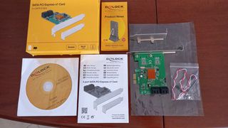 Delock 90382 SATA 4 θυρών PCI Express x1 Κάρτα