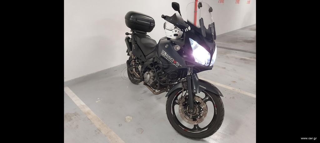 Suzuki V-Strom 650 2006 DL 650 ABS 4 ΜΠΟΥΖΙ ΜΑΥΡΟ ΜΑΤ εργοστασιακό