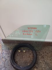 Εμπρος L τζάμι πόρτας Nissan Vanete C23 Serena
