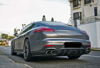 ΠΙΣΩ ΣΠΟΙΛΕΡ Carbon Fiber Rear Diffuser Porsche Panamera 970.2 B Design 2013-2016