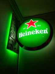 Φωτεινή ταμπέλα Led heineken-thumb-2