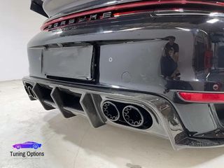 Porsche CARRERA 992 CARBON ΣΠΟΙΛΕΡ ΔΙΑΧΥΤΗΣ+ ΤΕΛΙΚΑ ΕΞΑΤΜΙΣΕΩΝ