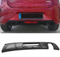 ΠΙΣΩ ΣΠΟΙΛΕΡ Diffuser Opel Corsa F 2019+ piano black