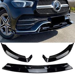 ΕΜΠΡΟΣ ΣΠΟΙΛΕΡ Mercedes-Benz GLE C167 / W167 / V167 19-23 AMG Line piano Black