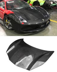 ΚΑΠΟ ΕΜΠΡΟΣ Ferrari 488 GTB Carbon Fiber Hood 2015-2020