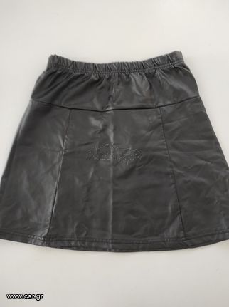 Μαύρη φούστα δερματίνη Νο14 (ΧΧS)