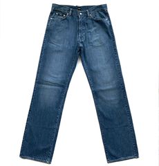 HUGO BOSS ‘Texas’ Size W34 L34 - Ανδρικό Τζιν Ίσια Γραμμή - Men’s Regular Straight Fit Blue Jeans