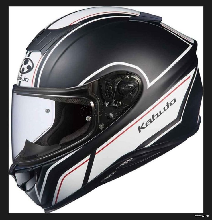 KABUTO AEROBLADE 5 Smart Flat Black White