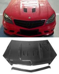 ΚΑΠΟ ΕΜΠΡΟΣ Carbon Fiber Mercedes Benz W204 C63 AMG B Design Hood