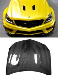 ΚΑΠΟ ΕΜΠΡΟΣ Mercedes Benz W204 C Class B Design Carbon Fiber & Forged Carbon 2012-2014