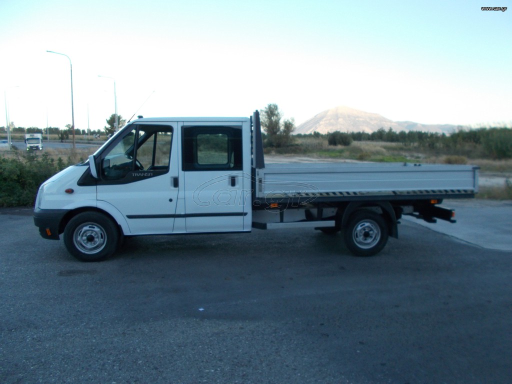 Διπλοκάμπινο Ford 2012 transit ΠΙΣΟ ΚΙΝΗΣΗ ΤΑ ΧΙΛΙΟΜΕΤΡΑ ΟΛΑ ΣΤΗΝ ΑΝΤΙΠΡΟΣΟΠΕΙΑ