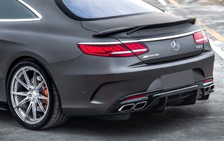 ΠΙΣΩ ΣΠΟΙΛΕΡ Carbon Fiber & Forged Rear Diffuser Mercedes Benz C217 S63/S65 AMG Coupe B Design 2014-2021