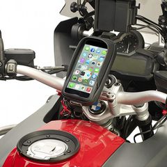 Θήκη με βάση τιμονιού S957B για GPS/κινητά τηλέφωνα,ip6plus , note4 GIVI. ΚΑΤΟΠΙΝ ΠΑΡΑΓΓΕΛΙΑΣ.
