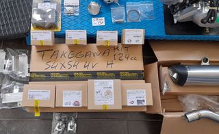 kit takegawa 54x54 124cc superhead 4 valve  gia honda z50 monkey dax chaly c50 glx50 astrea supra dy lifan MODIFYING GARAGE "since1993" TAKEGAWAGR - 4miniracingparts,gr