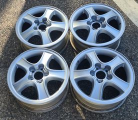 *Ζάντες αλουμινίου 16" γνήσιες από Santa Fe, 5x114.3, 4 τεμάχια