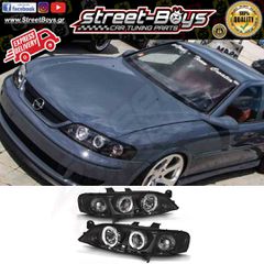 ΜΠΡΟΣΤΑ ΦΑΝΑΡΙΑ ΜΑΥΡΑ ANGEL EYES OPEL VECTRA B (1995-1998) | Street Boys - Car Tuning Shop |