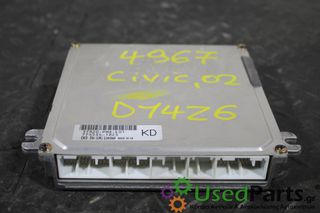 HONDA - CIVIC - Εγκέφαλος ECU - 2ΠΟΡΤΟ - ΕΤΟΣ: 2001-2004 - ΚΩΔ.ΚΑΤ/ΣΤΗ: 37820-PMA-E01 37820PMAE01 774534-1823 7745341823 KD 182