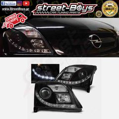 ΜΠΡΟΣΤΑ ΦΑΝΑΡΙΑ ΜΑΥΡΑ DAYLIGHT OPEL VECTRA C (2002-2005) | Street Boys - Car Tuning Shop |