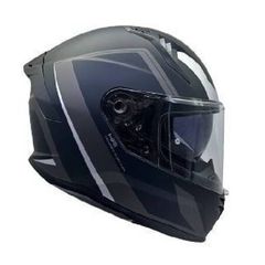 Κράνος Μηχανής Fullface FSD910 Mat Black/Grey 22.06 Με Εσωτερική Ζελατίνα