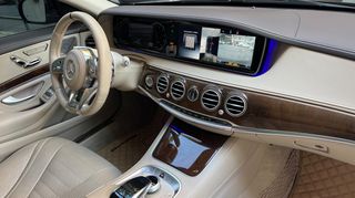 Mercedes-Benz S 350 2015 Long Panorama Μπεζ Δερμα Magic Vision 360" Look S63 Bosganas-thumb-36