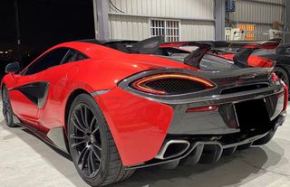ΑΕΡΟΤΟΜΗ McLaren 540c 570s M Design Carbon Fiber Trunk Wing. 2015-2020