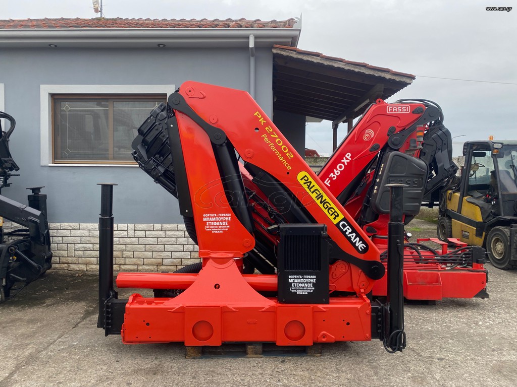 Γερανοί - Φορτηγά Με Γερανό Palfinger 2008 ΡK 27002  E. PERFOMANCE