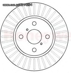 ΔΙΣΚΟΠΛΑΚΑ NISSAN ALMERA N15 1.6 2.0D